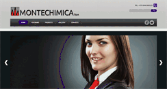 Desktop Screenshot of montechimicaspa.sm